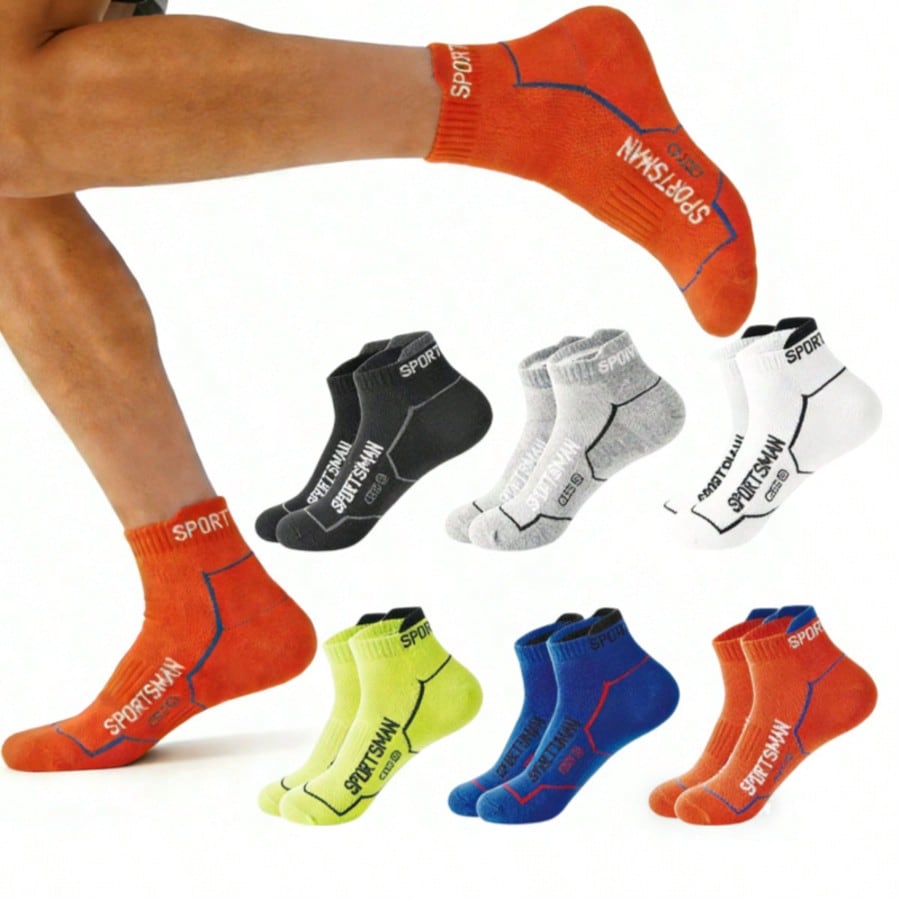 Ankle Sock Low Cut - 6 Pairs Men's Low Cut Ankle