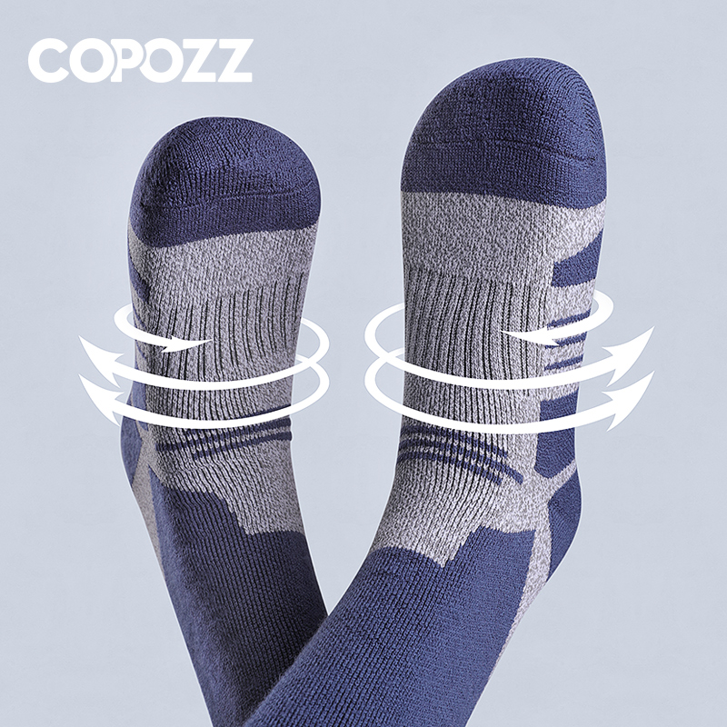 COPOZZ Winter Men Women Therma - đánh giá và giá Wool Hiking Sock