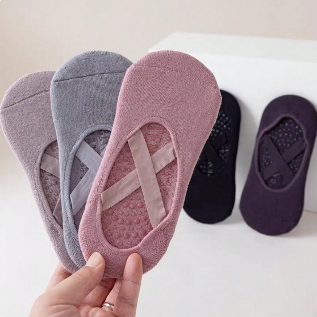 Anti-slip silicone sole yoga s - đánh giá và giá Grip Sock Yoga