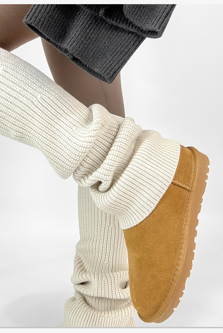 New Women's Leg Warmers Knitte - đánh giá và giá Boot Sock Slouchy