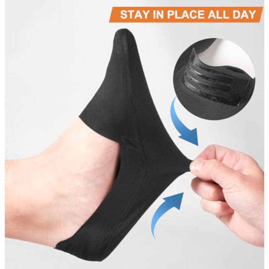 No Show Socks Men Nylon Non Sl - đánh giá và giá Invisibility Sock Loafer