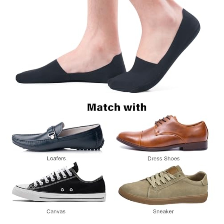 No Show Socks Men Nylon Non Sl - đánh giá và giá Invisibility Sock Loafer