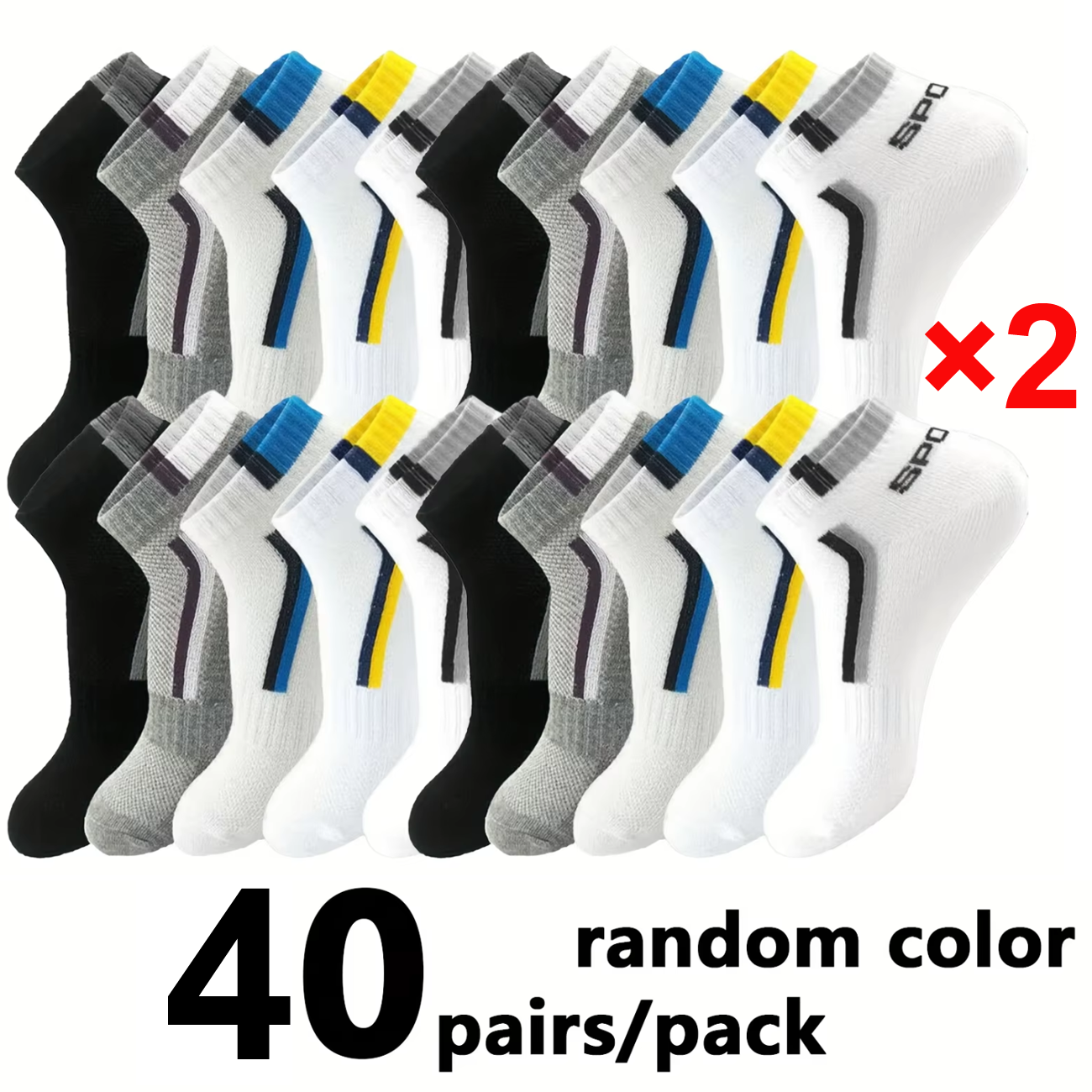 5/40 Pairs Mens Ankle Boat Soc - đánh giá và giá Ankle Sock Low Cut