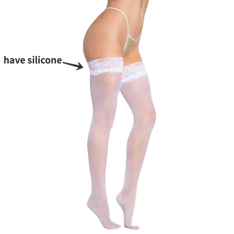 3 Pair Silicone Stockings Wome - đánh giá và giá Thigh High Sock Stay Up