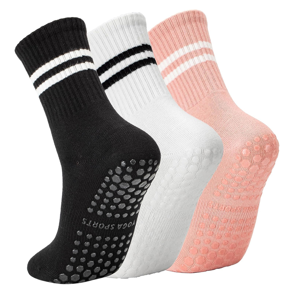 Yoga Pilates Socks with Grips  - đánh giá và giá No Show Sock Women