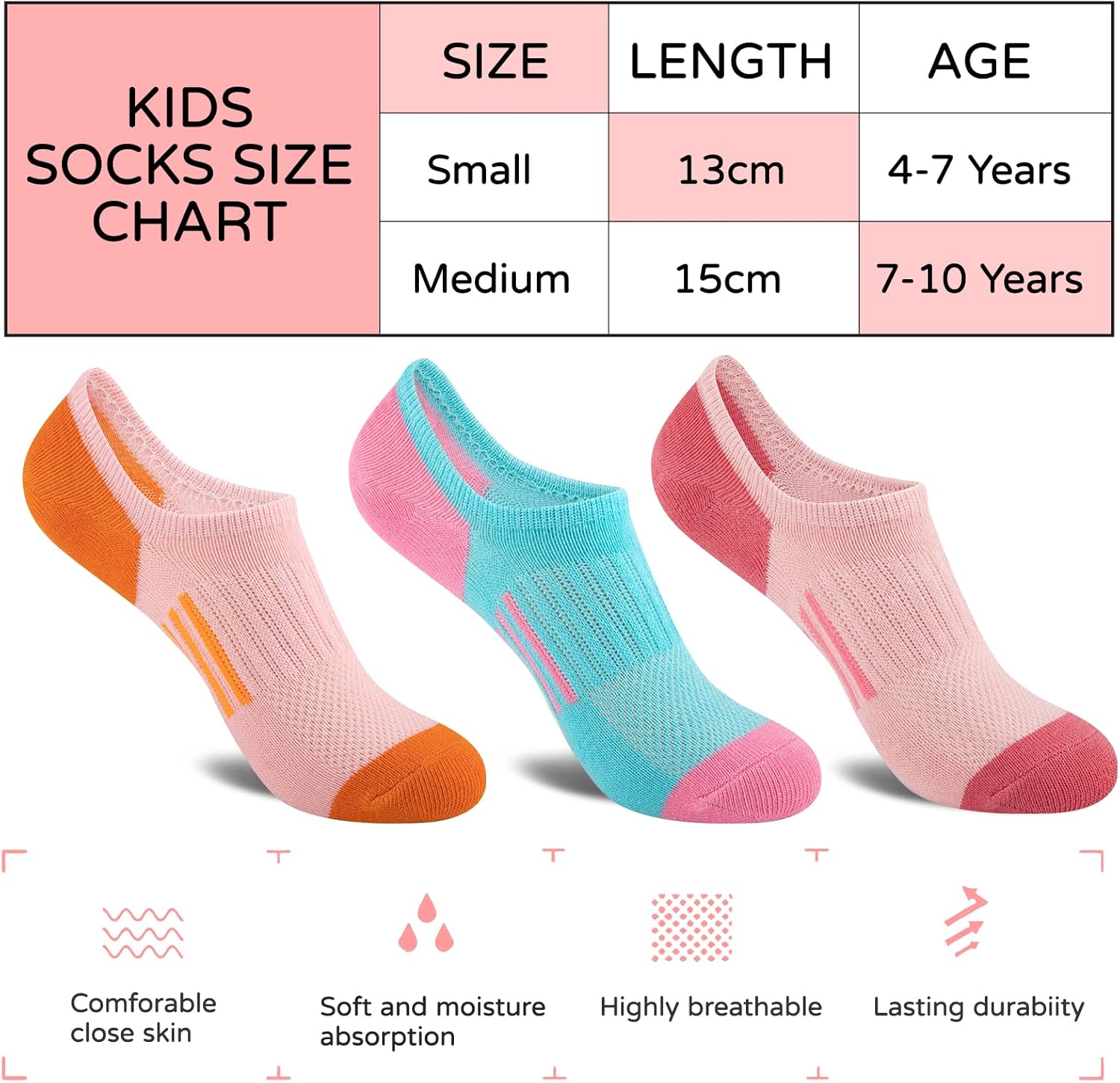 12 Pairs Girls No Show Socks C - đánh giá và giá Silk Sock Bamboo