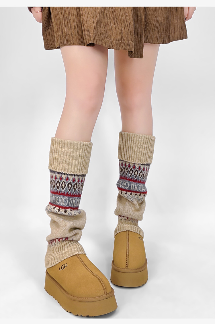 New Women's Knitted Leg Warmer - đánh giá và giá Boot Sock Slouchy
