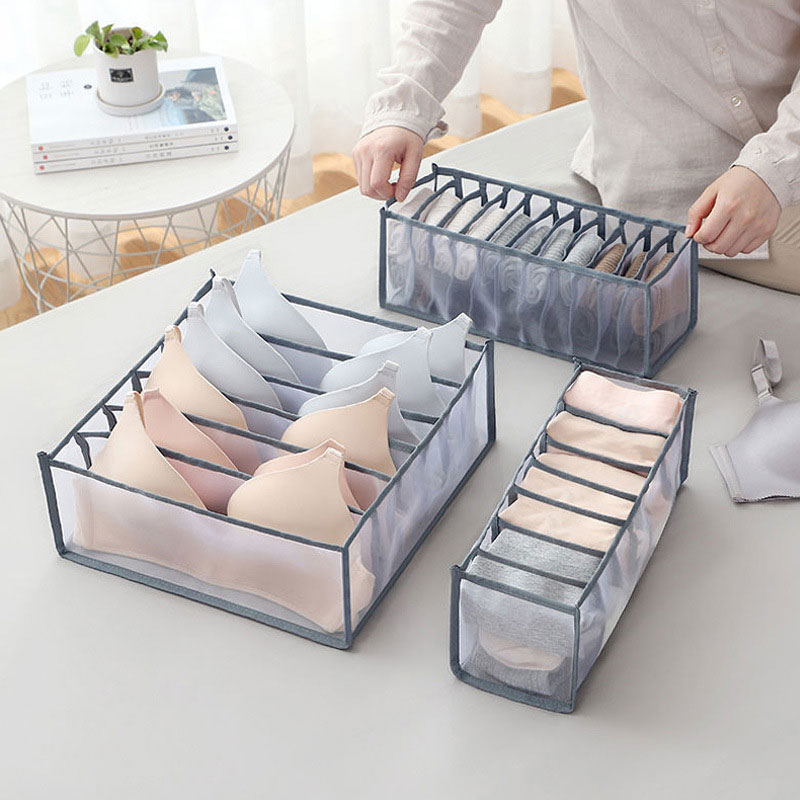 6/7/11grids Foldable Underwear - đánh giá và giá Sock Organizer Tray