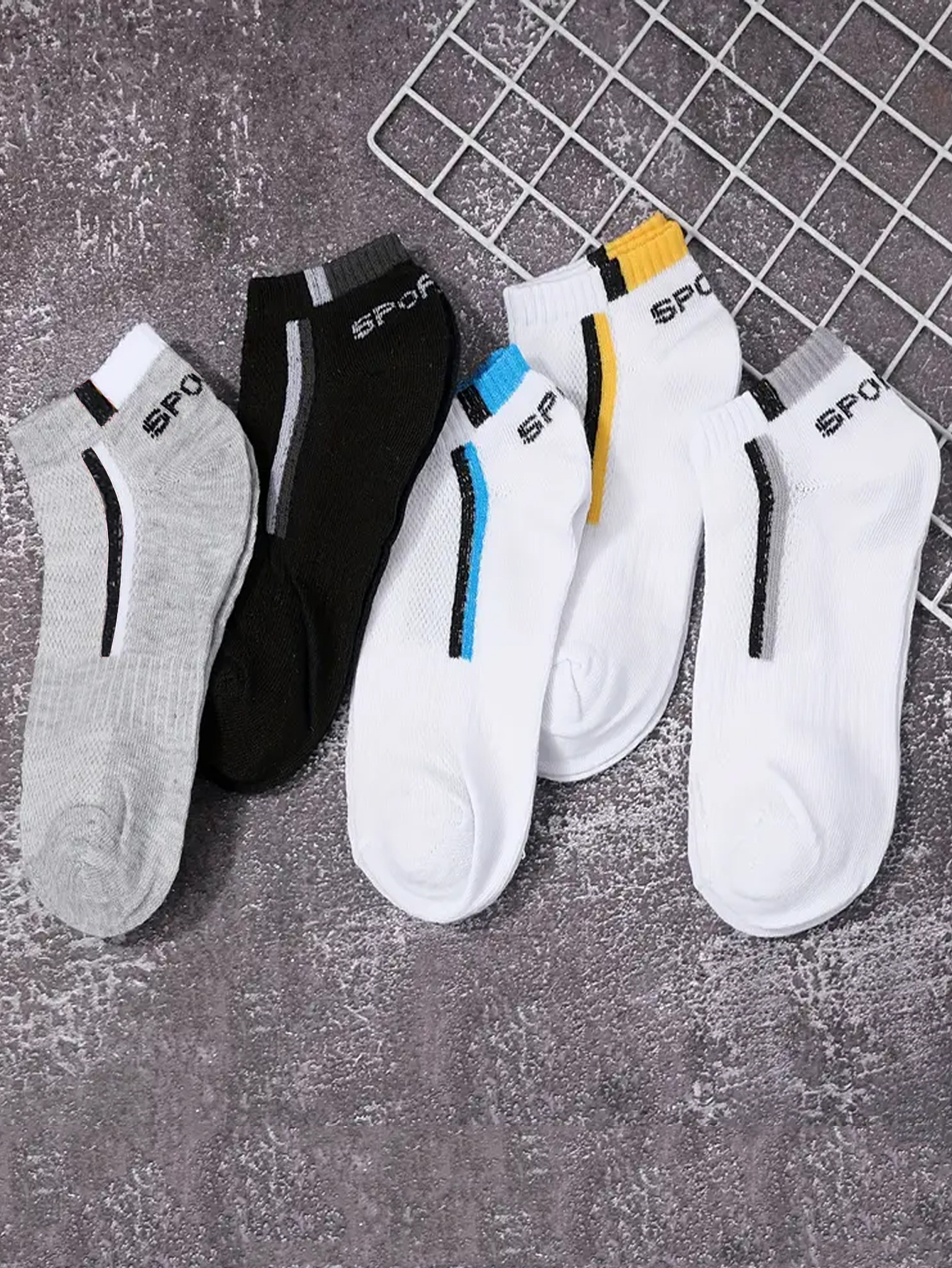 30Pairs Men's Mesh Breathable  - đánh giá và giá Ankle Sock Low Cut