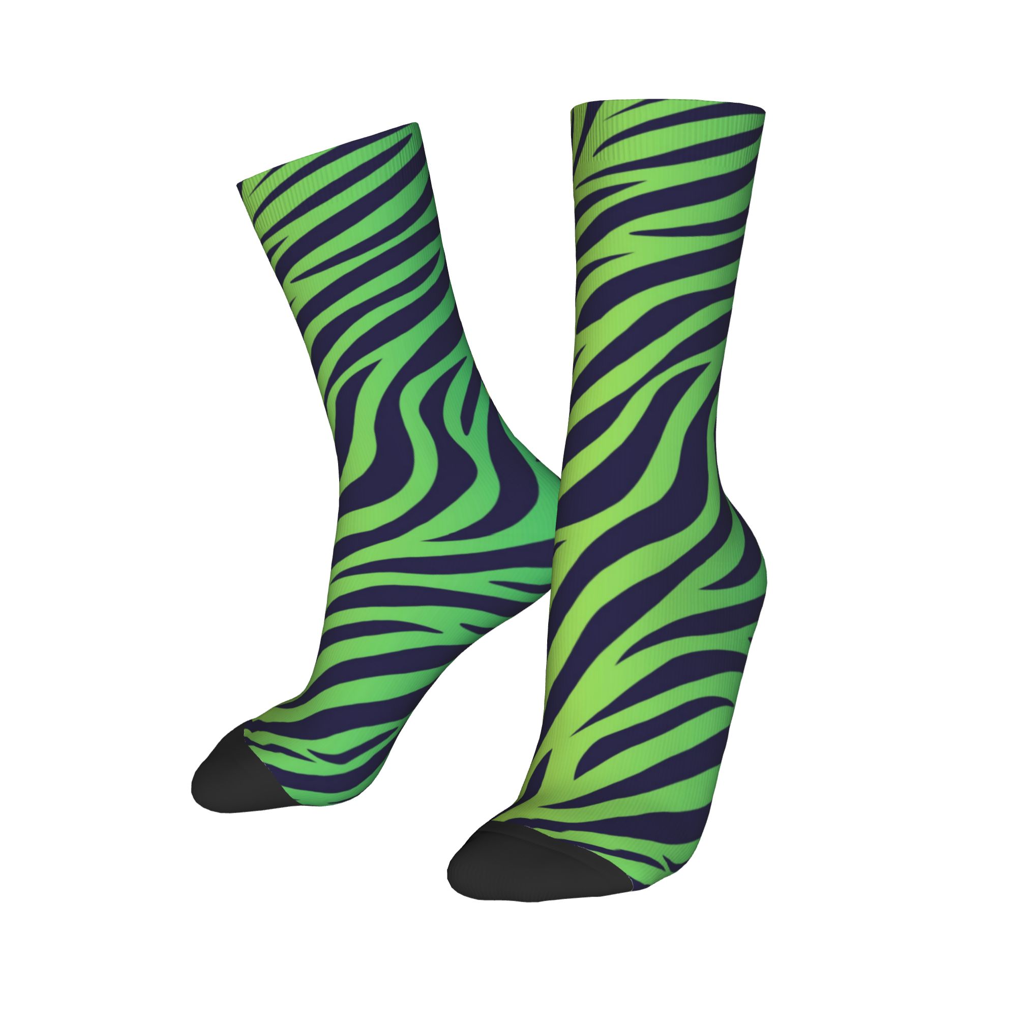 Colorful Tiger Zebra Skin Patt - đánh giá và giá Dress Sock Men