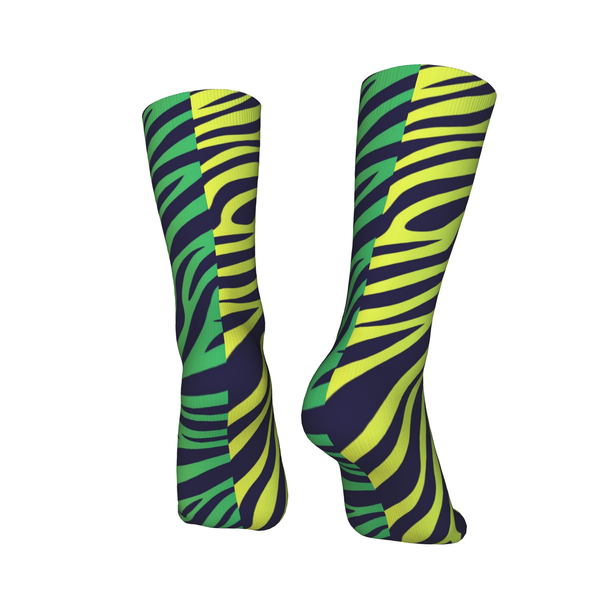 Colorful Tiger Zebra Skin Patt - đánh giá và giá Dress Sock Men