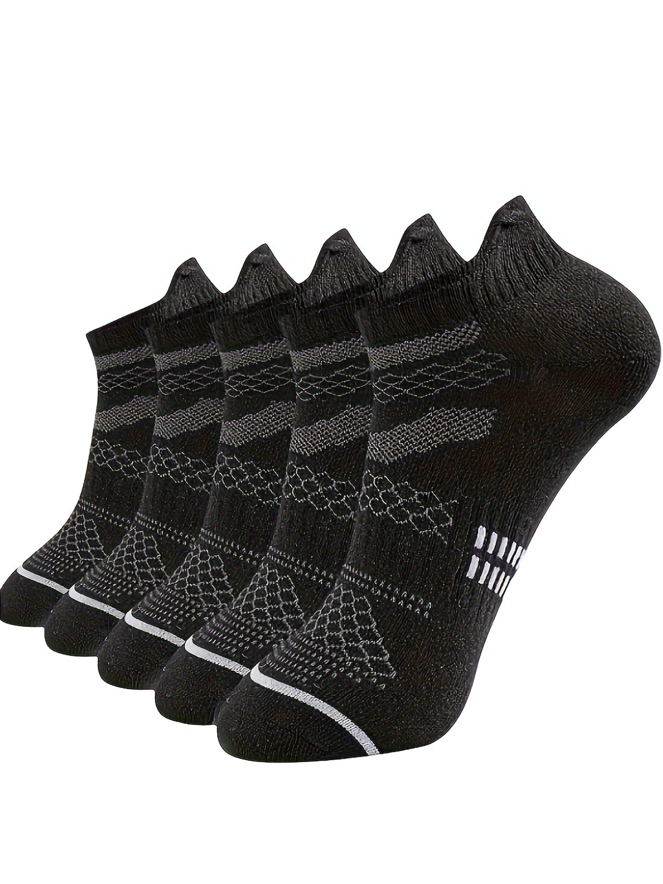 5Pairs Soft Padding No Show So - đánh giá và giá No Show Sock Women
