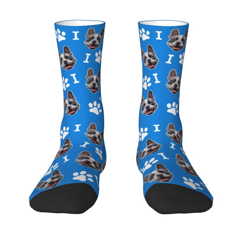 Novelty Men's Custom Dog Dress - đánh giá và giá Dress Sock Men