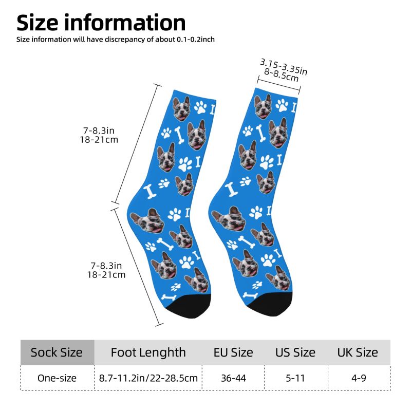 Novelty Men's Custom Dog Dress - đánh giá và giá Dress Sock Men