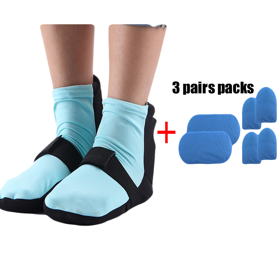 Sky blue burns injury relaxes  - đánh giá và giá Cotton Crew Sock Pack