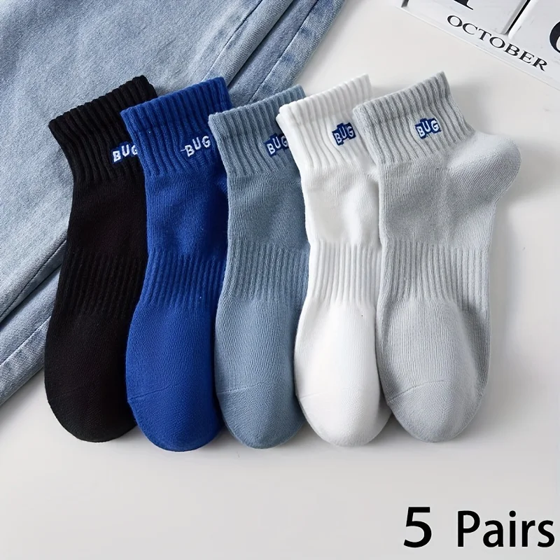 5 Pairs Men's Ankle Socks, Sol - đánh giá và giá Ankle Sock Low Cut