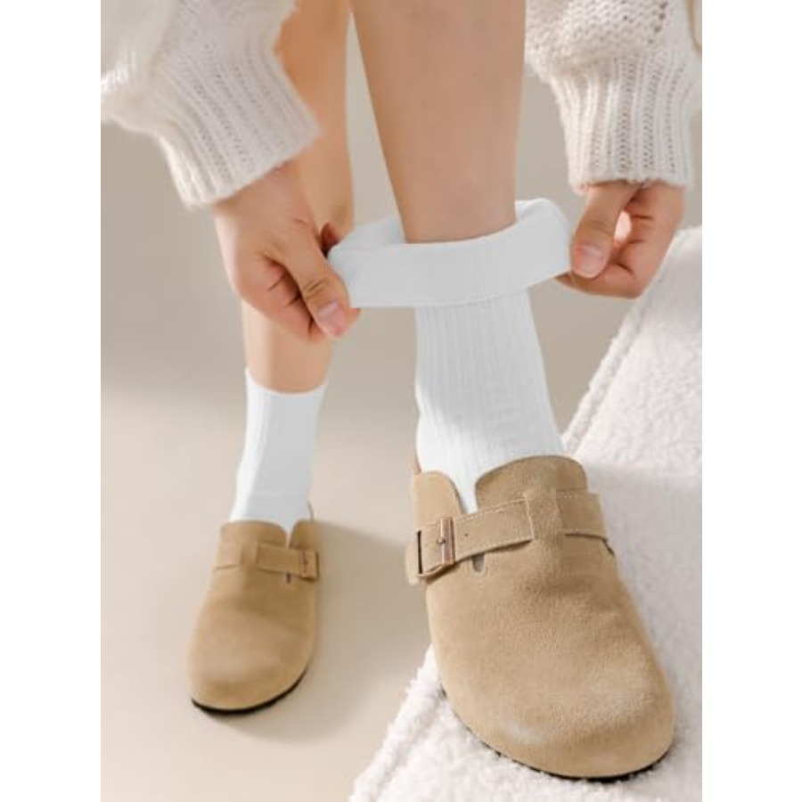 DOKUTOKU Womens Crew Socks Siz - đánh giá và giá Cotton Crew Sock Pack