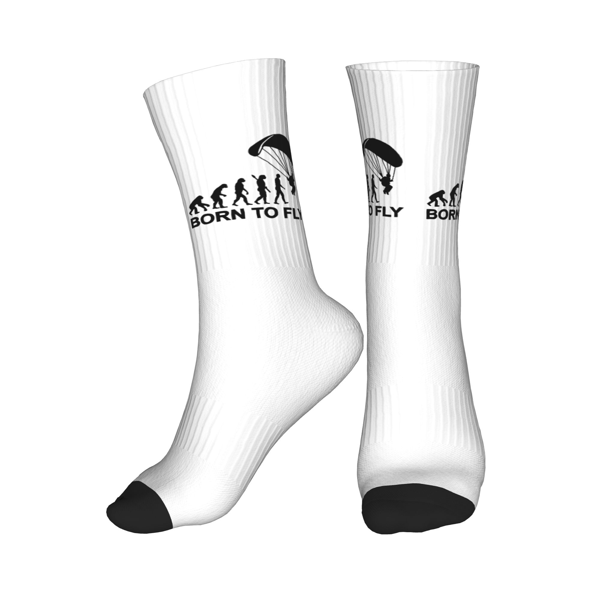 Funny Mens Evolution Skydiving - đánh giá và giá Dress Sock Men