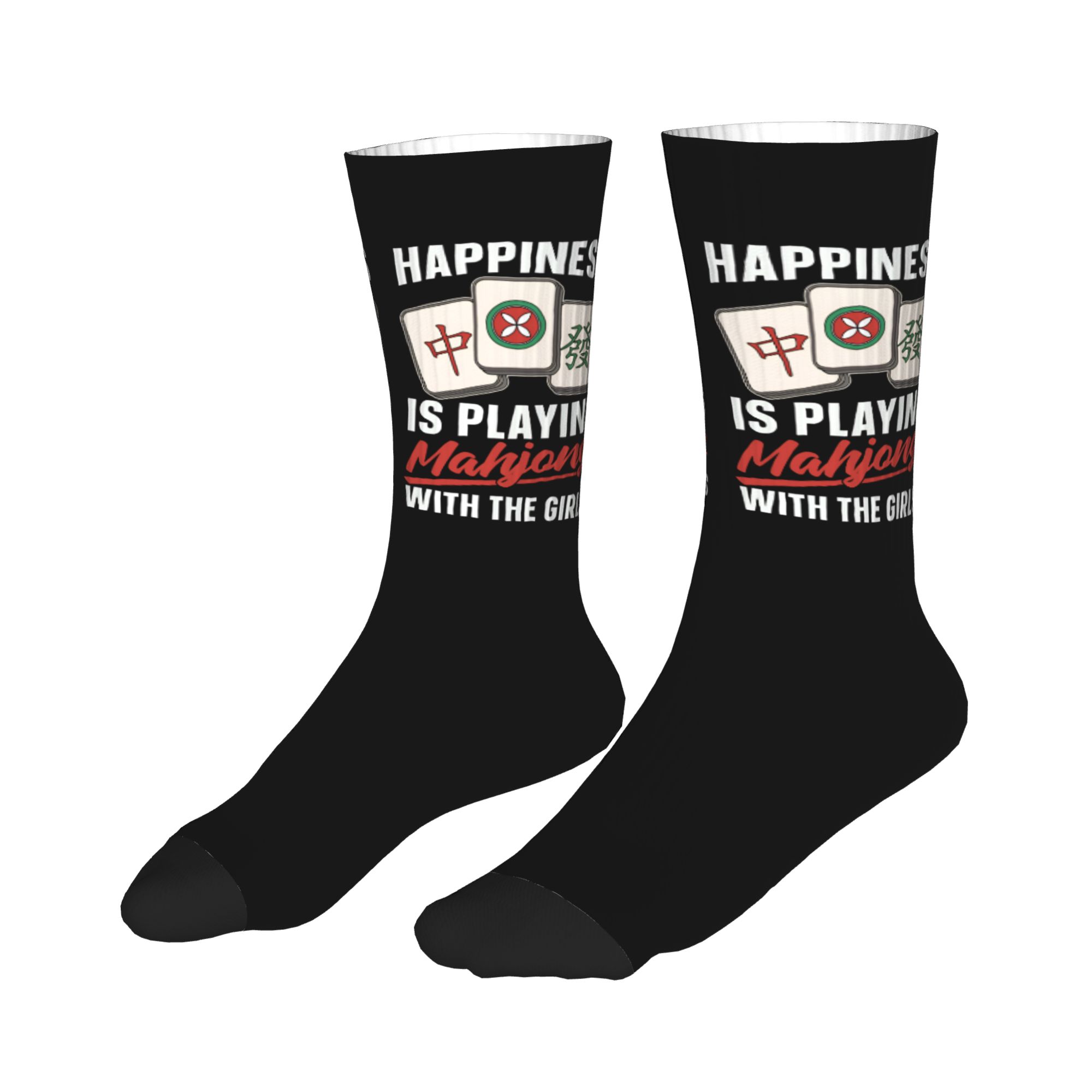 Mahjong Happiness Is Playing M - đánh giá và giá Dress Sock Men